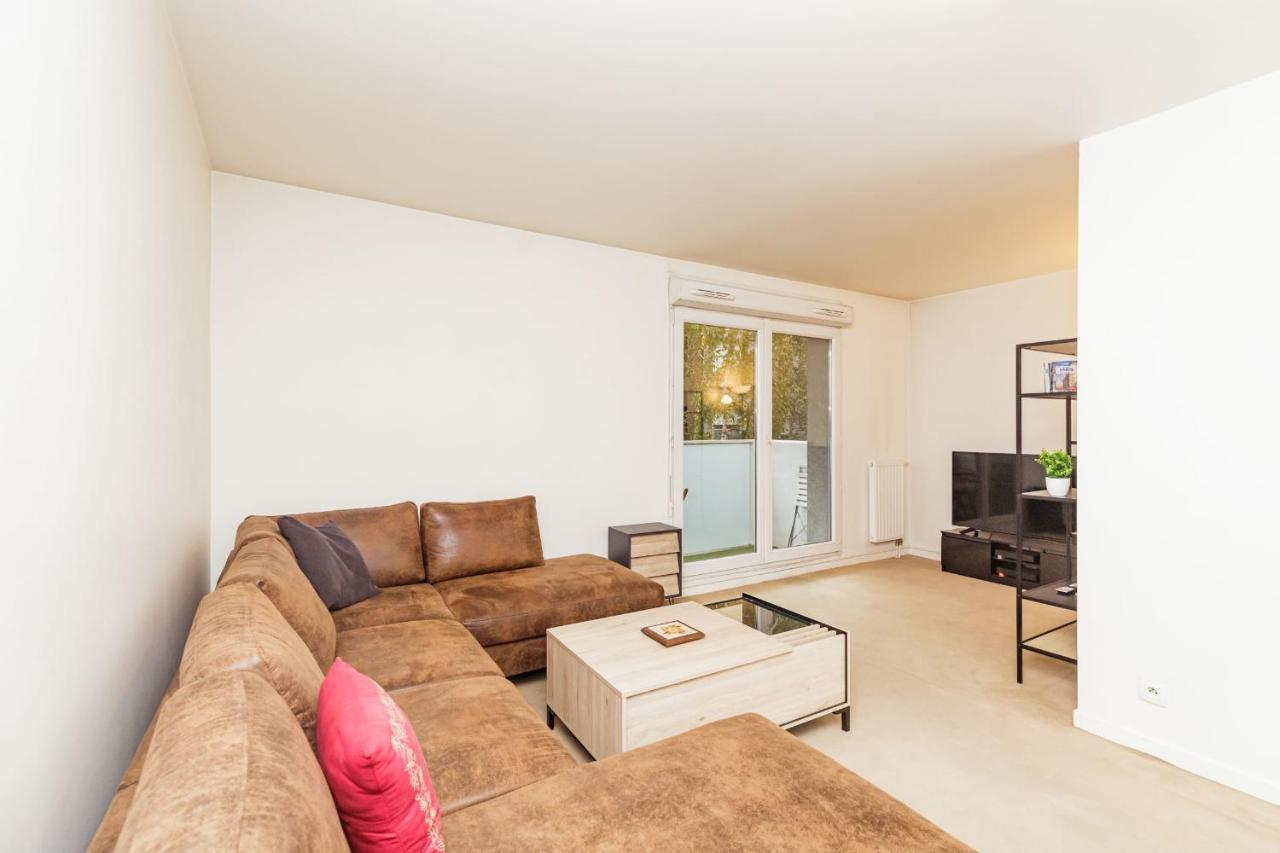Bright 68 M2 Apartment Near The Stade De France オーベルヴィリエ エクステリア 写真