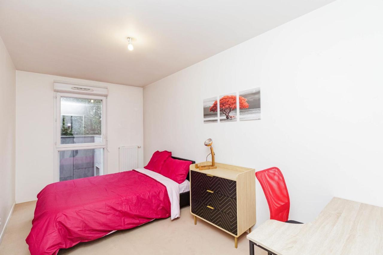 Bright 68 M2 Apartment Near The Stade De France オーベルヴィリエ エクステリア 写真