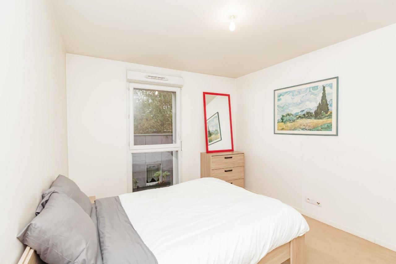 Bright 68 M2 Apartment Near The Stade De France オーベルヴィリエ エクステリア 写真