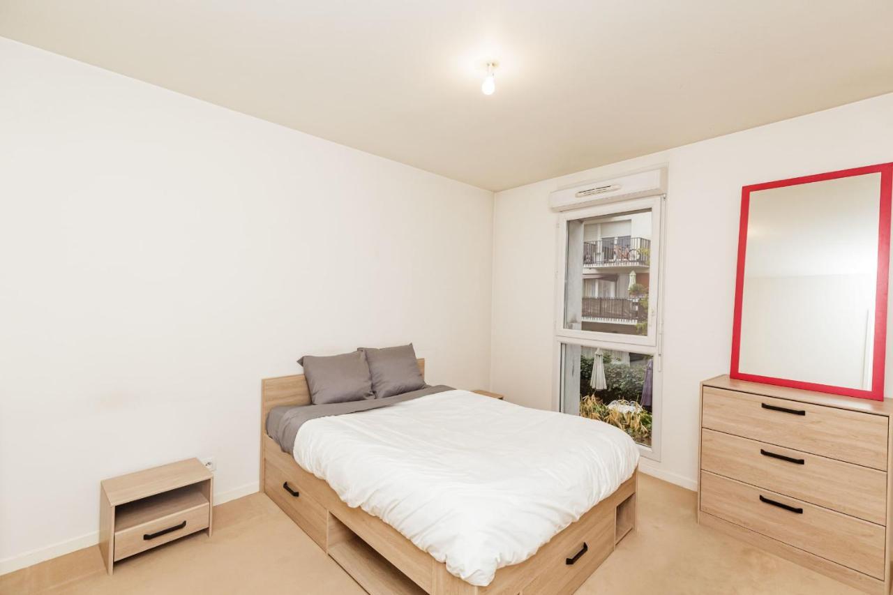 Bright 68 M2 Apartment Near The Stade De France オーベルヴィリエ エクステリア 写真
